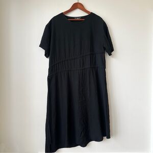 C YARD | KOREAN ASYMMETRICAL WAIST
TIE MIDI DRESS RELAXED FIT MULTI-WEAR STYLE